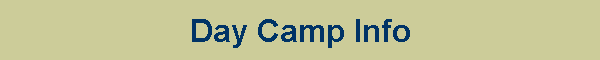 Day Camp Info